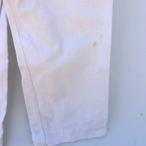 Ali Golden Sailor Pants Wide Leg White Baggy High Waisted Medium - Picture 7 of 8